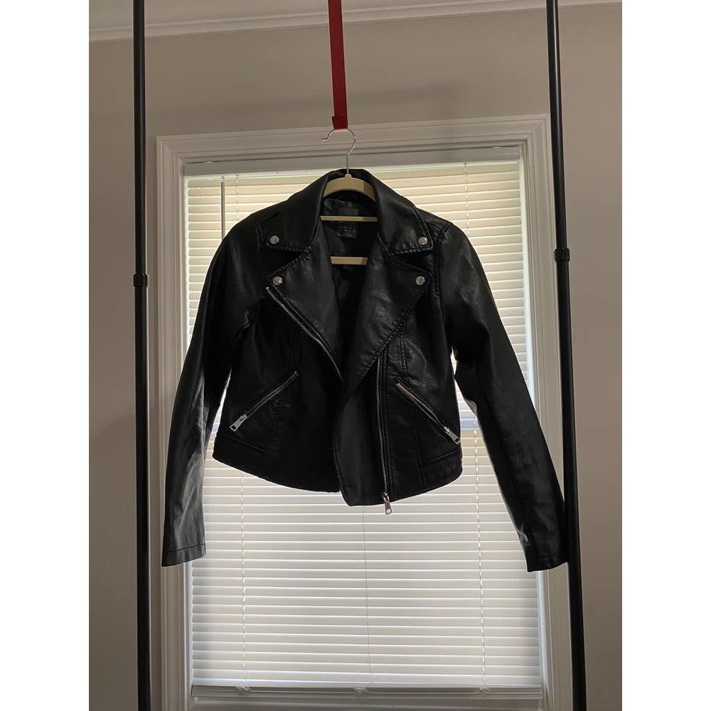 Primark‎ Black Women's Zip Up Jacket Size 4